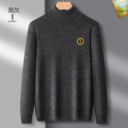 Yves Saint Laurent YSL Sweaters Long Sleeved For Men #1394866 $42.00 USD, Wholesale Replica Yves Saint Laurent YSL Sweaters
