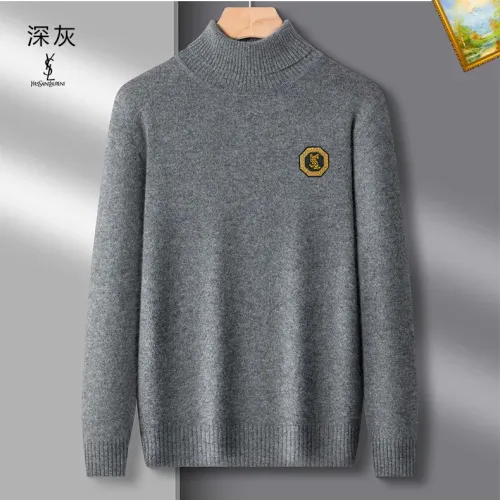 Yves Saint Laurent YSL Sweaters Long Sleeved For Men #1394867 $42.00 USD, Wholesale Replica Yves Saint Laurent YSL Sweaters