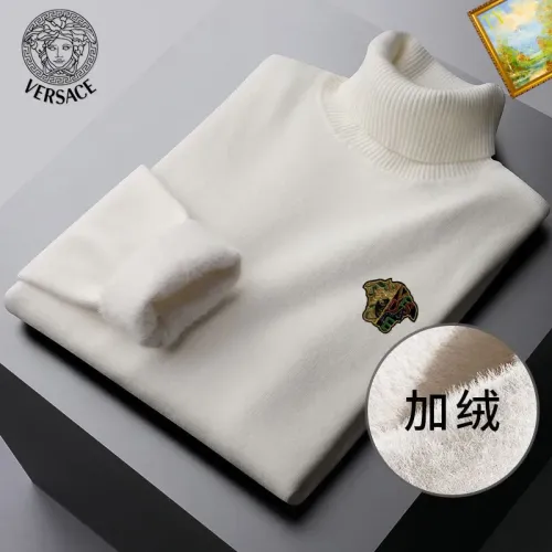 Versace Sweaters Long Sleeved For Men #1395035 $48.00 USD, Wholesale Replica Versace Sweaters