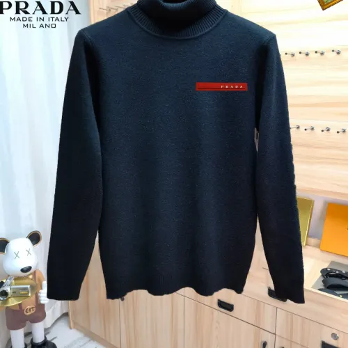 Prada Sweaters Long Sleeved For Men #1395048 $48.00 USD, Wholesale Replica Prada Sweaters