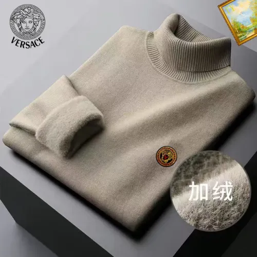 Versace Sweaters Long Sleeved For Men #1395081 $48.00 USD, Wholesale Replica Versace Sweaters