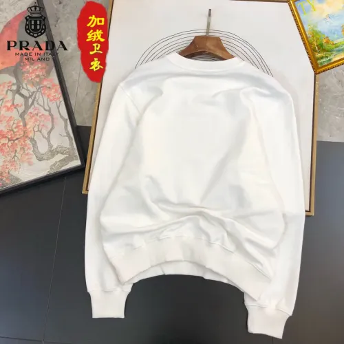 Replica Prada Hoodies Long Sleeved For Men #1395175 $45.00 USD for Wholesale