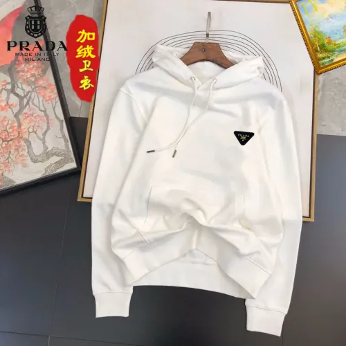Prada Hoodies Long Sleeved For Men #1395181 $45.00 USD, Wholesale Replica Prada Hoodies