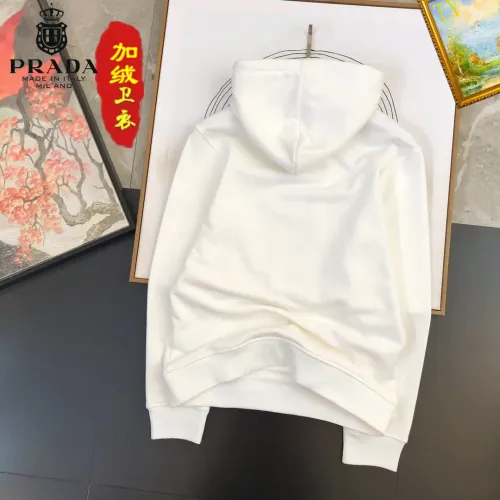 Replica Prada Hoodies Long Sleeved For Men #1395181 $45.00 USD for Wholesale