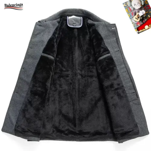 Replica Balenciaga Coats Long Sleeved For Men #1395460 $80.00 USD for Wholesale