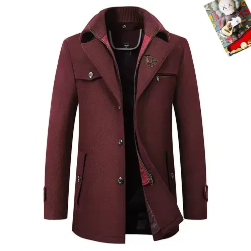 Christian Dior Coats Long Sleeved For Men #1395487