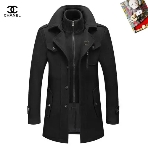 Chanel Coats Long Sleeved For Men #1395501