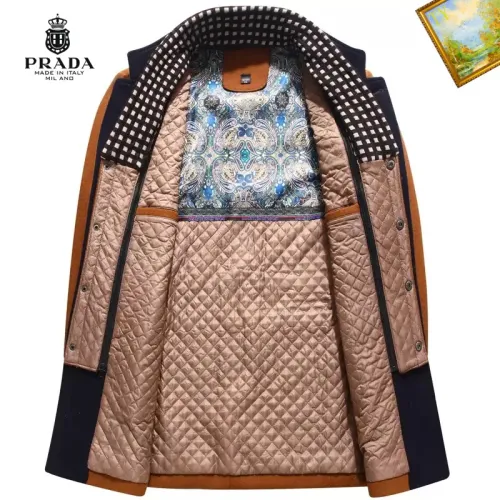 Replica Prada Coats Long Sleeved For Men #1395527 $88.00 USD for Wholesale