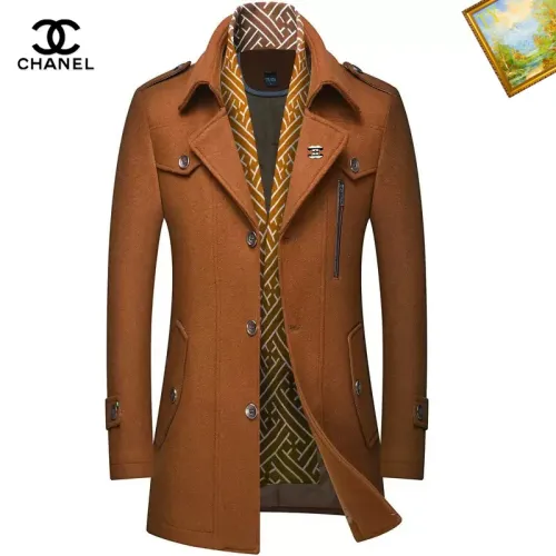Chanel Coats Long Sleeved For Men #1395538