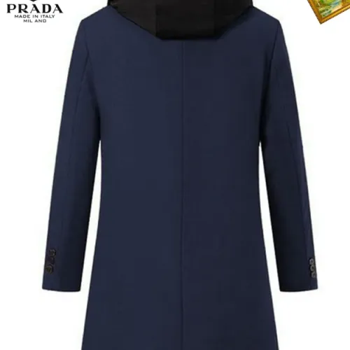 Replica Prada Coats Long Sleeved For Men #1395556 $88.00 USD for Wholesale