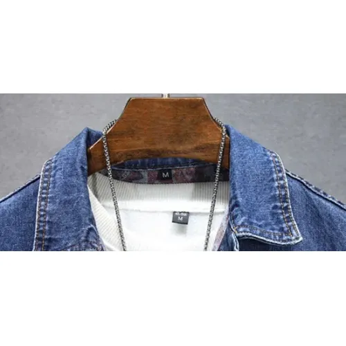 Replica Hermes Jackets Long Sleeved For Men #1395574 $60.00 USD for Wholesale