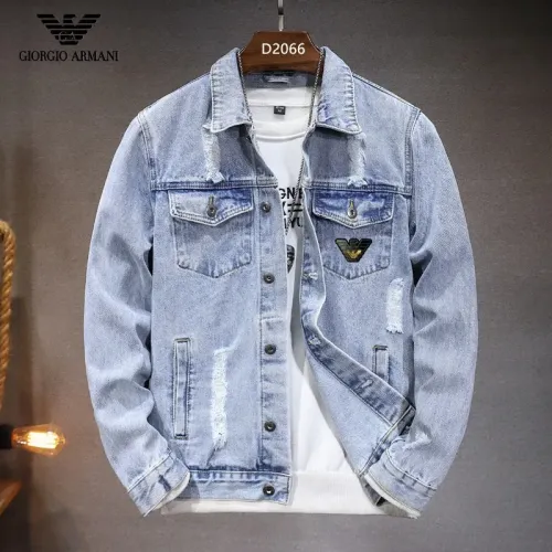 Armani Jackets Long Sleeved For Men #1395575