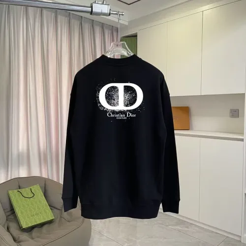 Replica Christian Dior Hoodies Long Sleeved For Unisex #1395959 $52.00 USD for Wholesale
