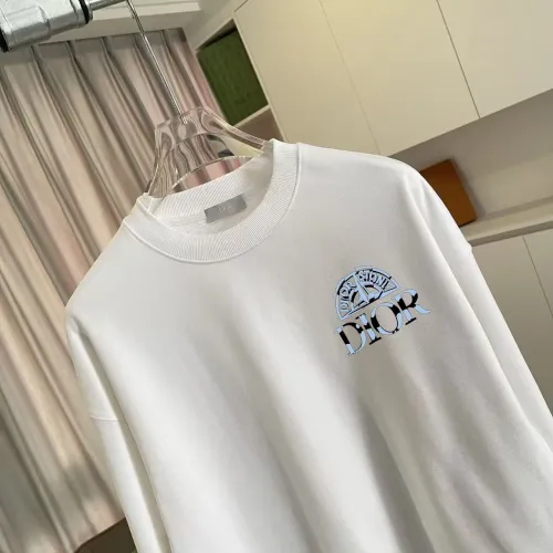 Replica Christian Dior Hoodies Long Sleeved For Unisex #1395960 $52.00 USD for Wholesale