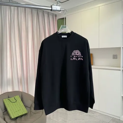 Replica Christian Dior Hoodies Long Sleeved For Unisex #1395961 $52.00 USD for Wholesale