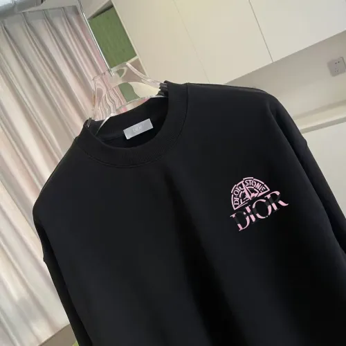 Replica Christian Dior Hoodies Long Sleeved For Unisex #1395961 $52.00 USD for Wholesale