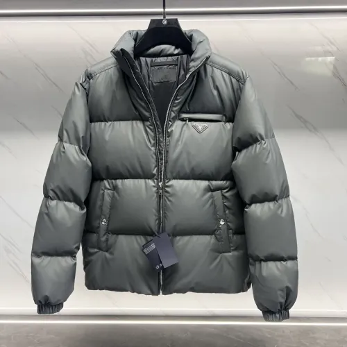 Replica Prada Down Feather Coat Long Sleeved For Men #1396002 $210.00 USD for Wholesale