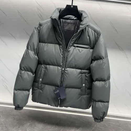 Replica Prada Down Feather Coat Long Sleeved For Men #1396002 $210.00 USD for Wholesale