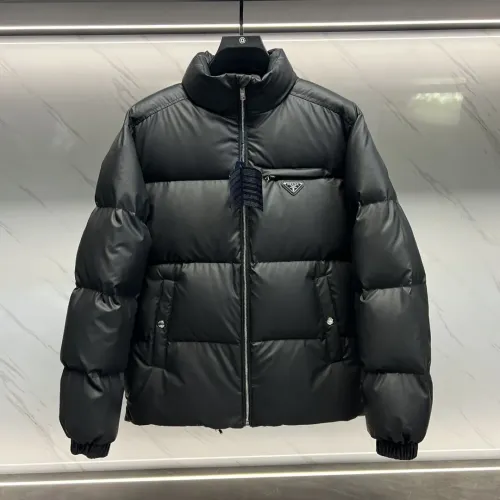 Prada Down Feather Coat Long Sleeved For Men #1396003 $210.00 USD, Wholesale Replica Prada Down Feather Coat