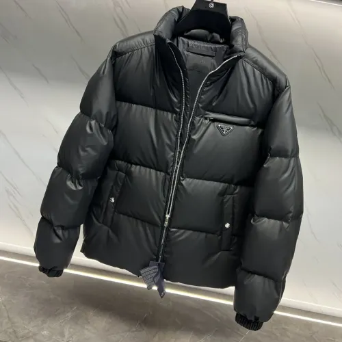 Replica Prada Down Feather Coat Long Sleeved For Men #1396003 $210.00 USD for Wholesale
