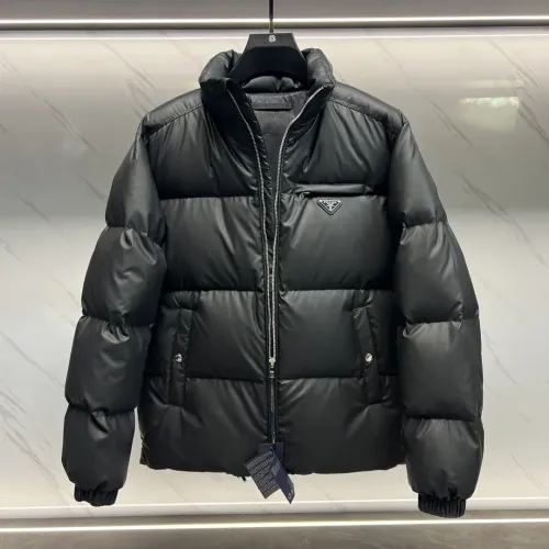 Replica Prada Down Feather Coat Long Sleeved For Men #1396003 $210.00 USD for Wholesale