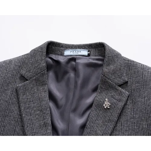 Replica Prada Jackets Long Sleeved For Men #1396128 $68.00 USD for Wholesale