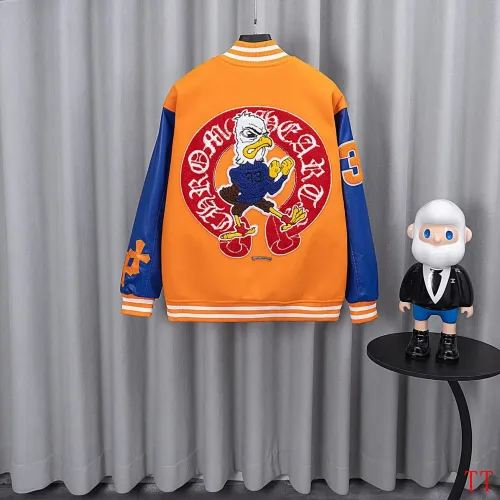 Replica Chrome Hearts Jackets Long Sleeved For Men #1396161 $85.00 USD for Wholesale