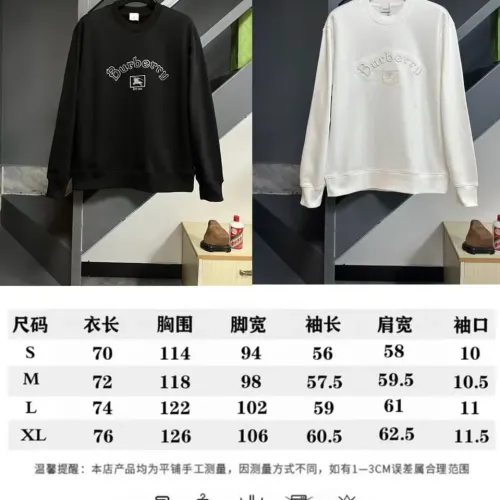 Replica Burberry Hoodies Long Sleeved For Unisex #1396223 $60.00 USD for Wholesale