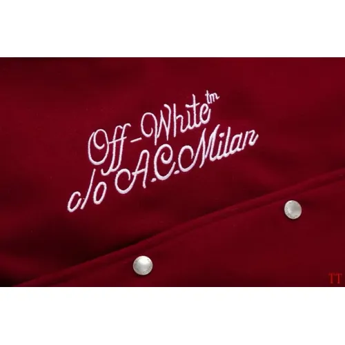 Replica Off-White Jackets Long Sleeved For Unisex #1396329 $98.00 USD for Wholesale