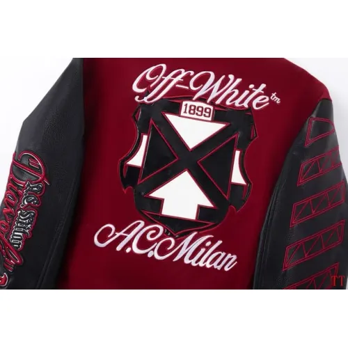 Replica Off-White Jackets Long Sleeved For Unisex #1396329 $98.00 USD for Wholesale