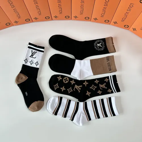Replica Louis Vuitton LV Socks #1396393 $29.00 USD for Wholesale