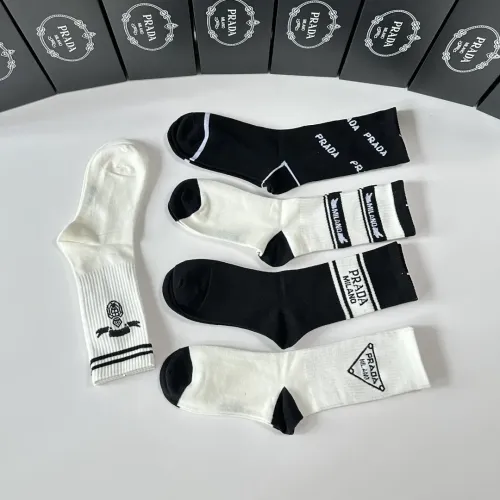 Replica Prada Socks #1396394 $29.00 USD for Wholesale