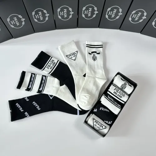 Replica Prada Socks #1396394 $29.00 USD for Wholesale