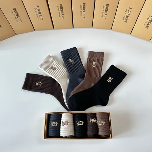Replica Burberry Socks #1396424 $29.00 USD for Wholesale