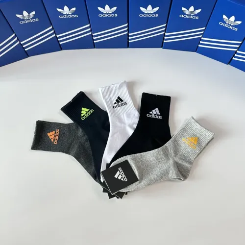 Replica Adidas Socks #1396452 $27.00 USD for Wholesale