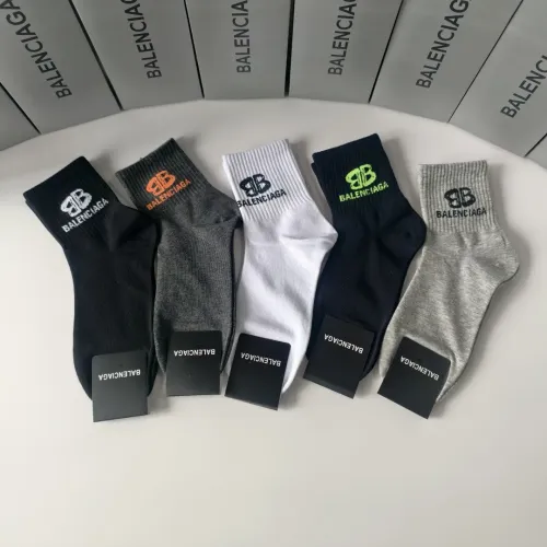 Replica Balenciaga Socks #1396455 $27.00 USD for Wholesale