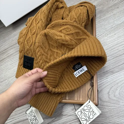 Replica LOEWE Hat and Scarf Set #1396465 $52.00 USD for Wholesale