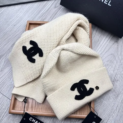 Replica Chanel Hat and Scarf Set #1396472 $52.00 USD for Wholesale