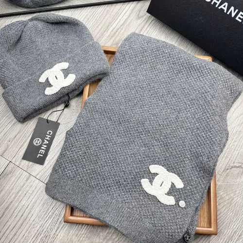 Replica Chanel Hat and Scarf Set #1396475 $52.00 USD for Wholesale