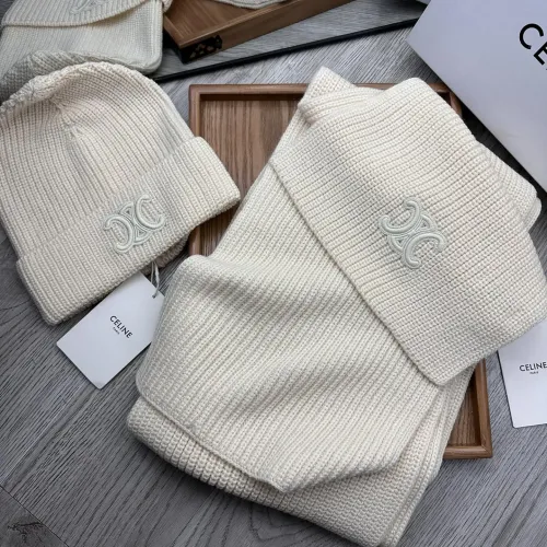 Replica Celine Hat and Scarf Set #1396533 $76.00 USD for Wholesale