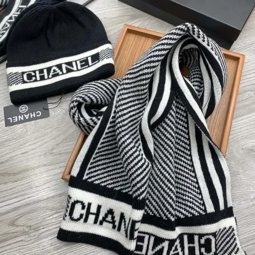 Replica Chanel Hat and Scarf Set #1396543 $52.00 USD for Wholesale
