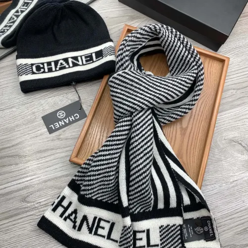 Replica Chanel Hat and Scarf Set #1396543 $52.00 USD for Wholesale