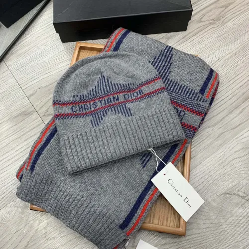 Replica Christian Dior Hat and Scarf Set #1396548 $52.00 USD for Wholesale
