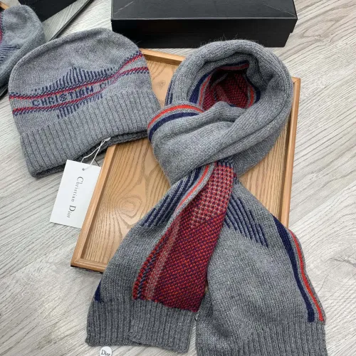 Replica Christian Dior Hat and Scarf Set #1396548 $52.00 USD for Wholesale