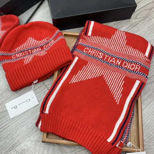 Replica Christian Dior Hat and Scarf Set #1396549 $52.00 USD for Wholesale