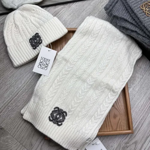 LOEWE Hat and Scarf Set #1396555 $52.00 USD, Wholesale Replica LOEWE Hat and Scarf and Glove Set