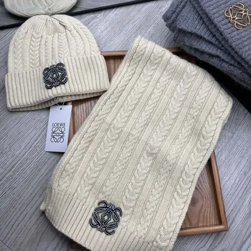 LOEWE Hat and Scarf Set #1396556 $52.00 USD, Wholesale Replica LOEWE Hat and Scarf and Glove Set