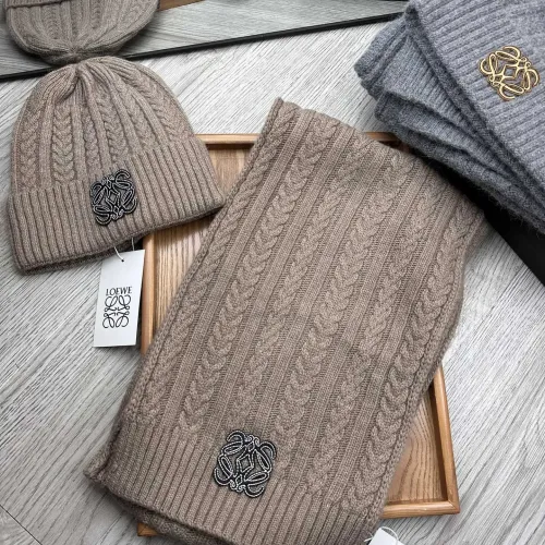 LOEWE Hat and Scarf Set #1396557 $52.00 USD, Wholesale Replica LOEWE Hat and Scarf and Glove Set