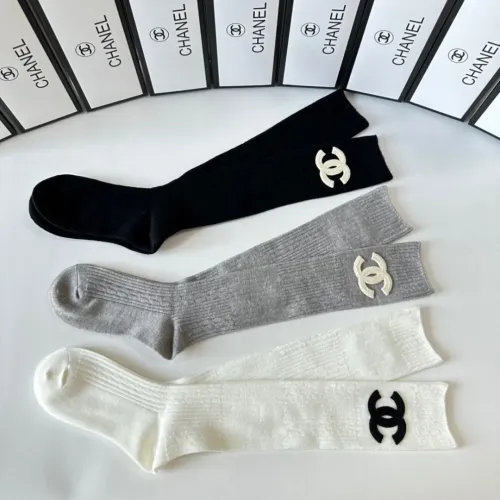 Replica Chanel Socks #1396605 $29.00 USD for Wholesale