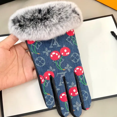 Replica Louis Vuitton LV Gloves For Women #1396630 $48.00 USD for Wholesale